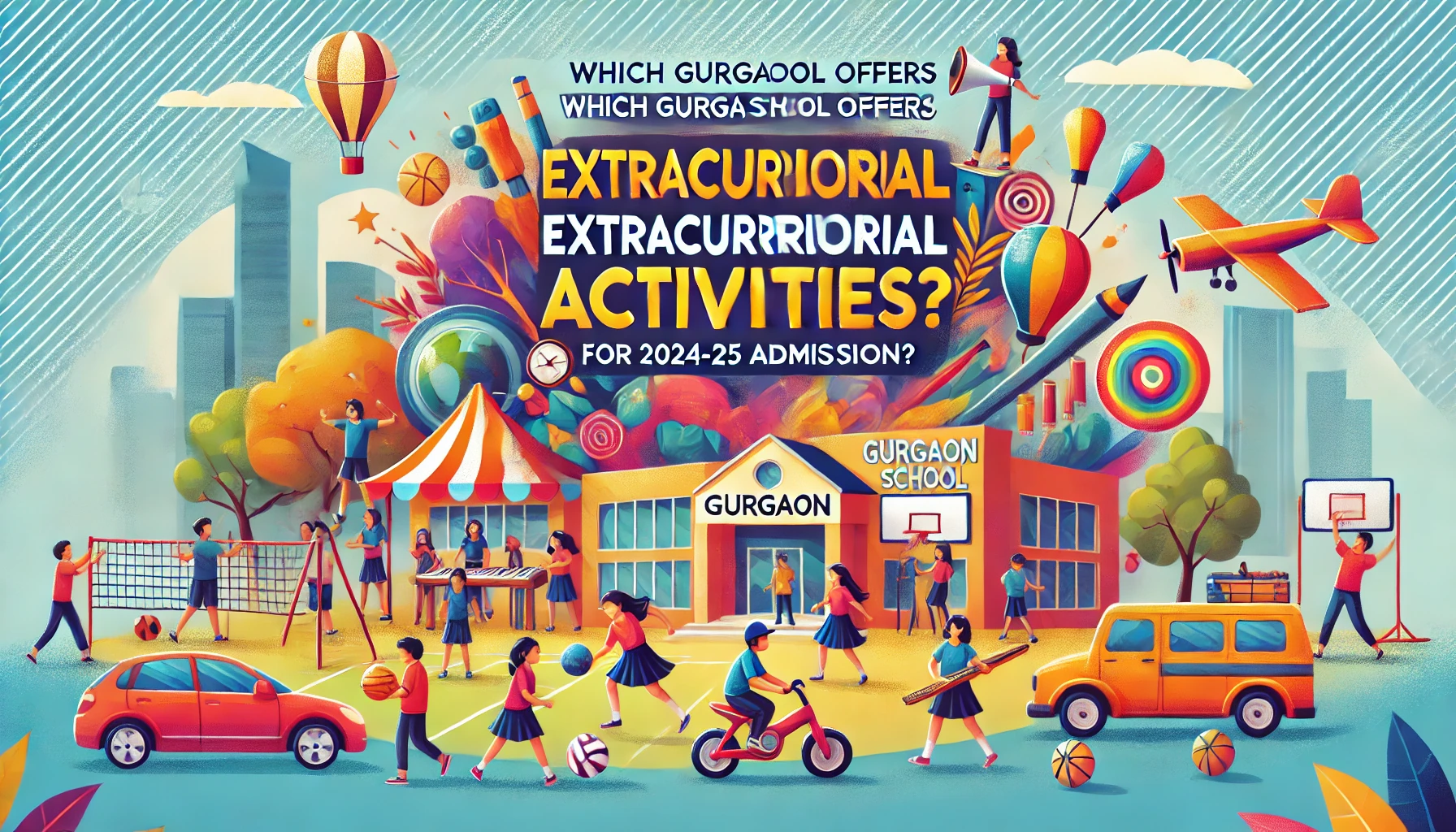 Which Gurgaon School Offers the Best Extracurricular Activities for 2024-25 Admission