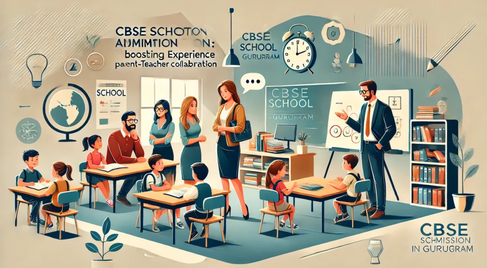 CBSE School Admission in Gurugram Boosting Experience with Parent-Teacher Collaboration