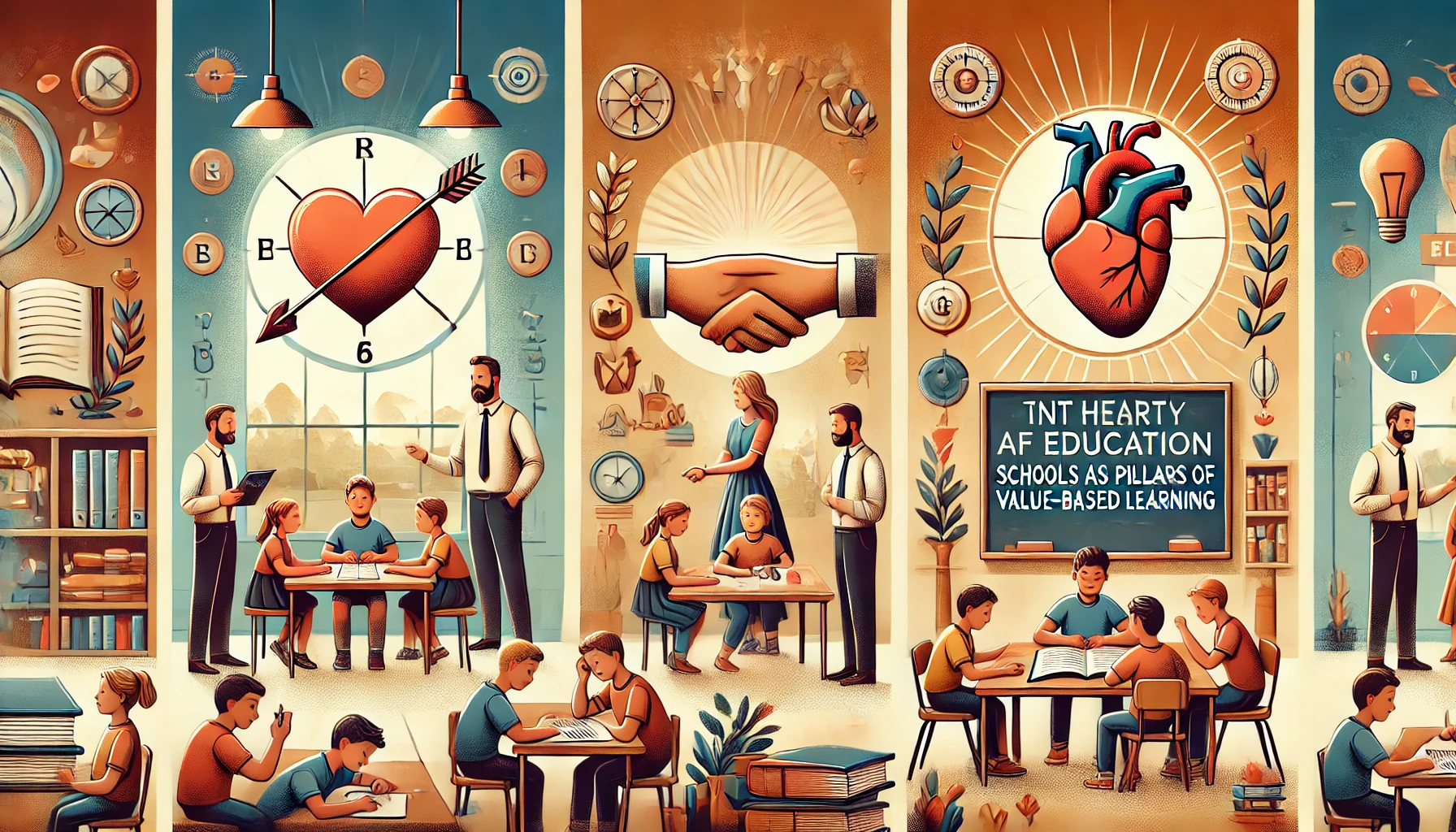 The Heart of Education Schools as Pillars of Value-Based Learning