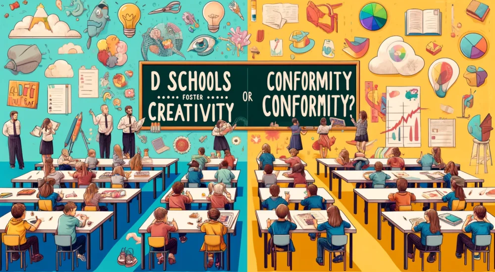 Do Schools Foster Creativity or Conformity