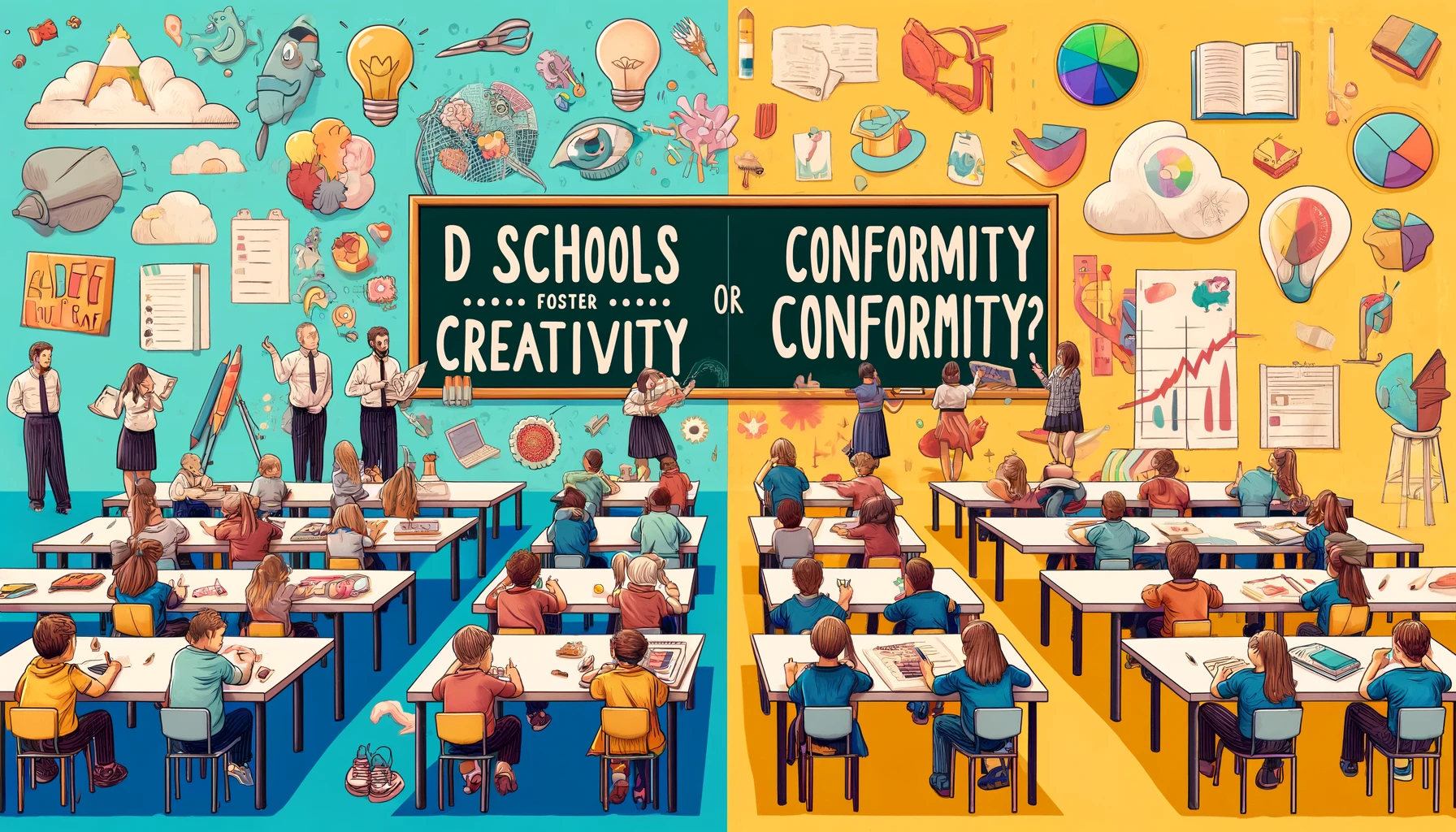 Do Schools Foster Creativity or Conformity