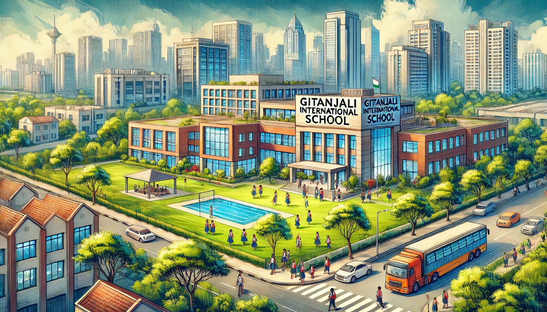 Gitanjali International School in the list of Schools in Gurgaon​